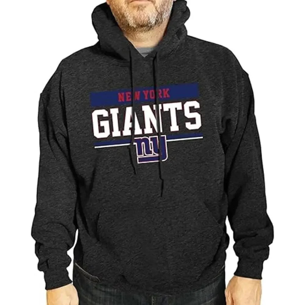 NEW Campus Colors New York Giants Hoodie Sweatshirt Gray Mens Size Medium